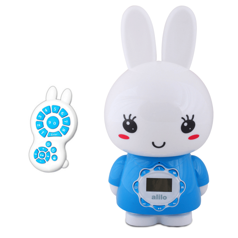 Alilo G7 Big Bunny Digital Player for Kids with LCD Screen and Remote Control Pink 